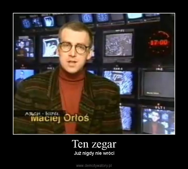 Ten zegar – Już nigdy nie wróci 