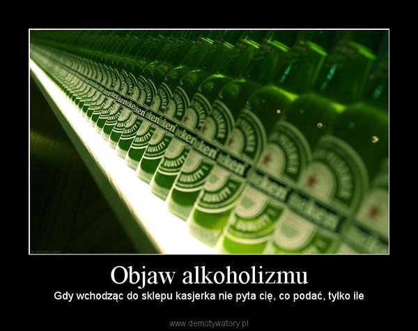 Objaw alkoholizmu