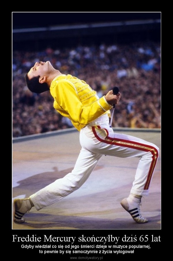 Freddie Mercury skończyłby dziś 65 lat – Gdyby wiedział co się od jego śmierci dzieje w muzyce popularnej, to pewnie by się samoczynnie z życia wylogował 