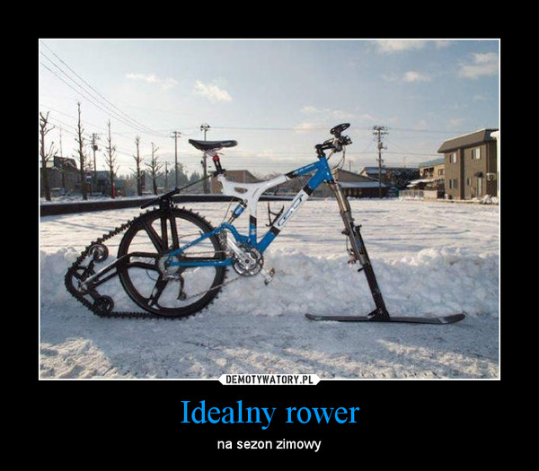 Idealny rower – na sezon zimowy 