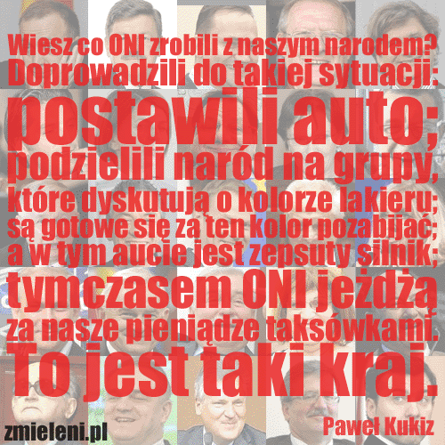 Chcesz posłów, a nie osłów? – Jedyne rozwiązanie to: zmieleni.pl 