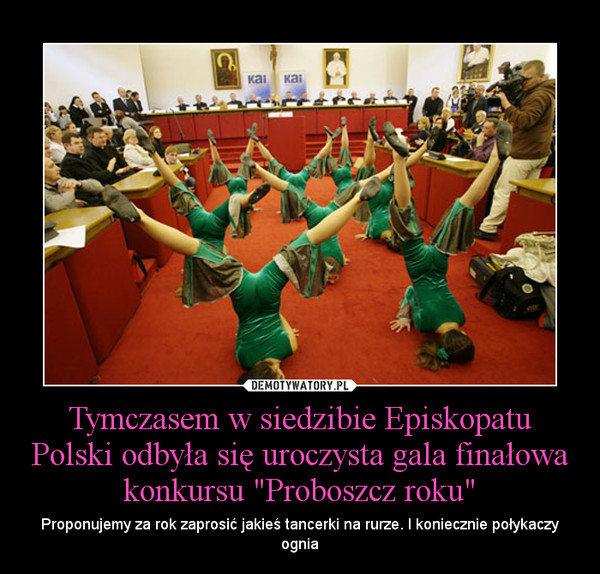 Tymczasem w siedzibie Episkopatu Polski odbyła się uroczysta gala finałowa konkursu "Proboszcz roku"
