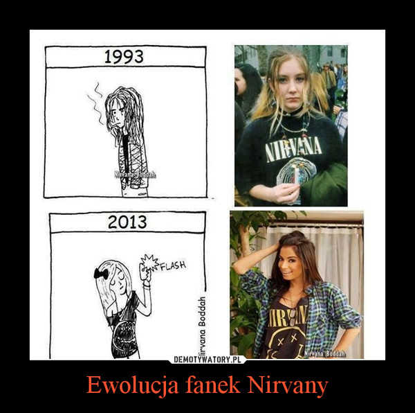 Ewolucja fanek Nirvany