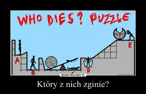 Który z nich zginie?