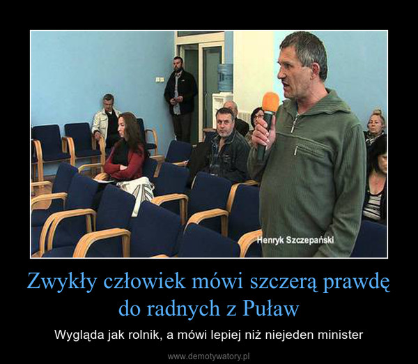 Zwykły człowiek mówi szczerą prawdę do radnych z Puław – Wygląda jak rolnik, a mówi lepiej niż niejeden minister 