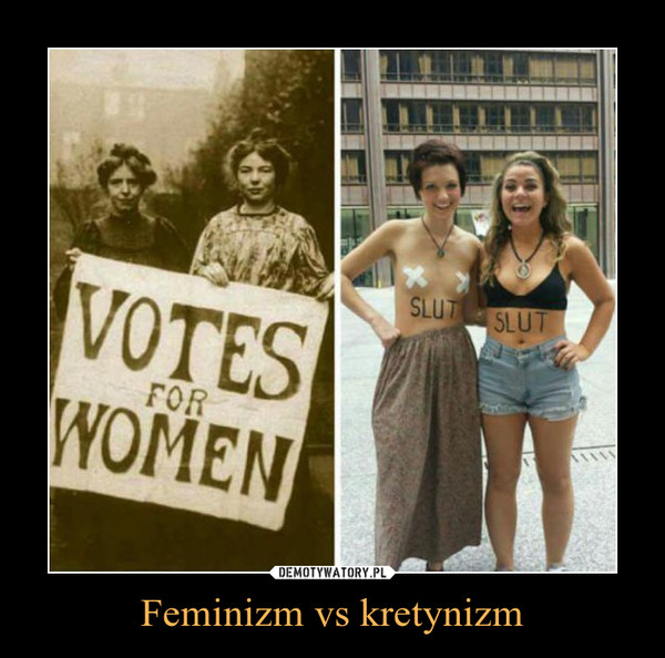 Feminizm vs kretynizm