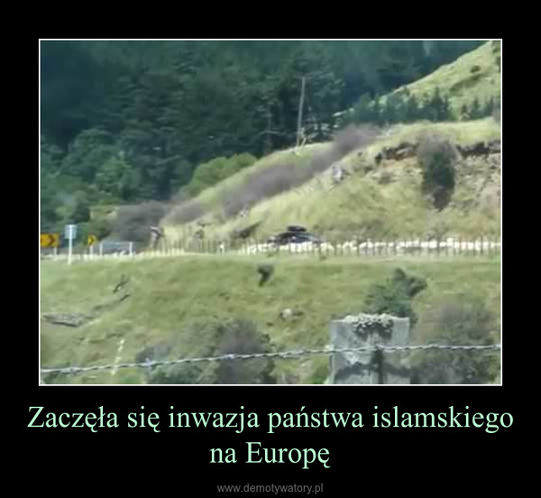 Zaczęła się inwazja państwa islamskiego na Europę –  