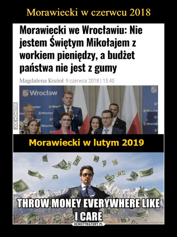 Morawiecki w czerwcu 2018