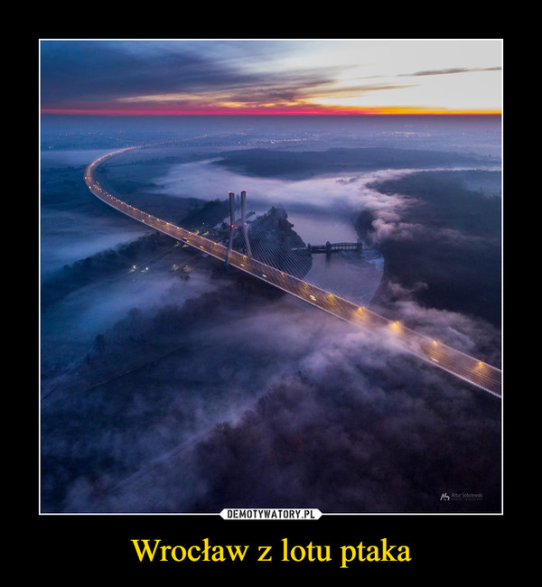 Wrocław z lotu ptaka –  