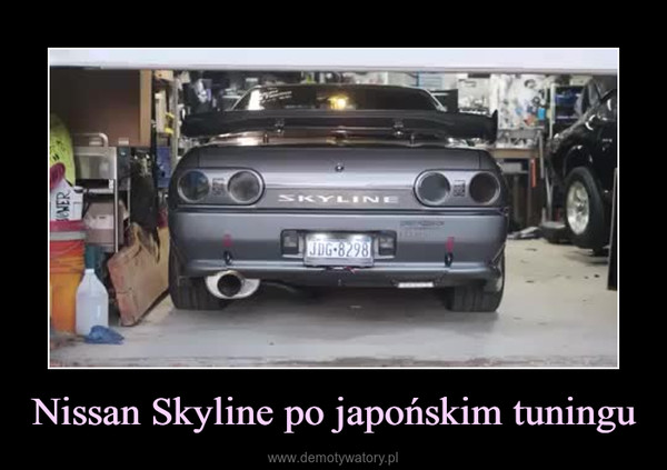 Nissan Skyline po japońskim tuningu –  