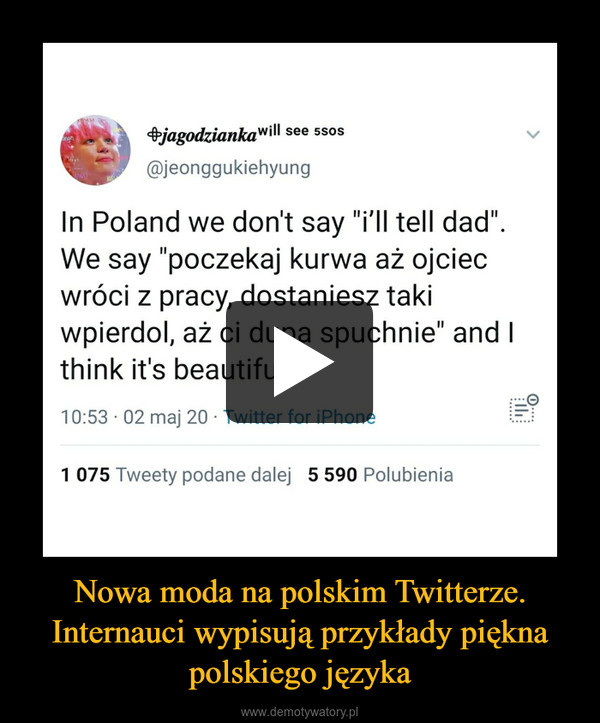 Nowa moda na polskim Twitterze. Internauci wypisują przykłady piękna polskiego języka –  
