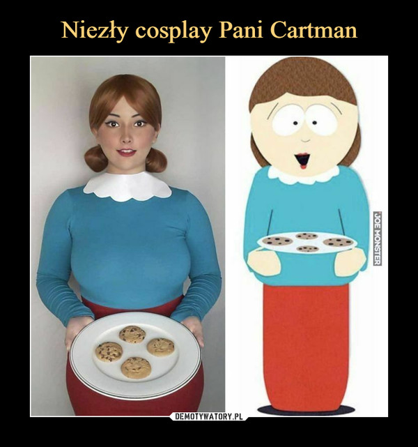 Niezły cosplay Pani Cartman
