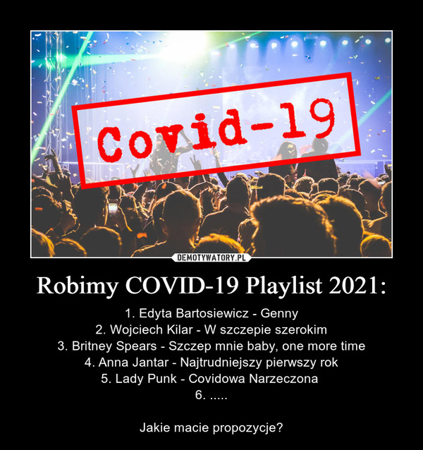 Robimy COVID-19 Playlist 2021: