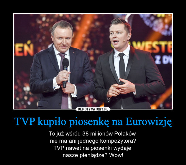 TVP kupiło piosenkę na Eurowizję