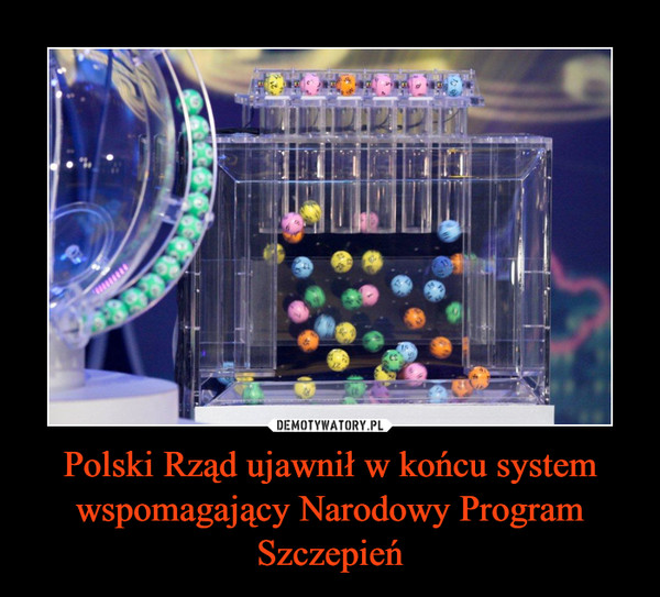Polski Rząd ujawnił w końcu system wspomagający Narodowy Program Szczepień –  