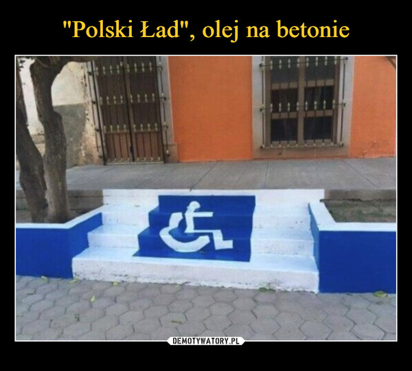 "Polski Ład", olej na betonie