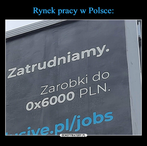Rynek pracy w Polsce: