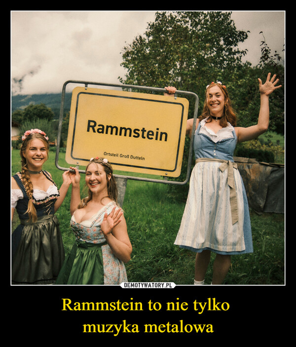 Rammstein to nie tylko muzyka metalowa –  Rammstein