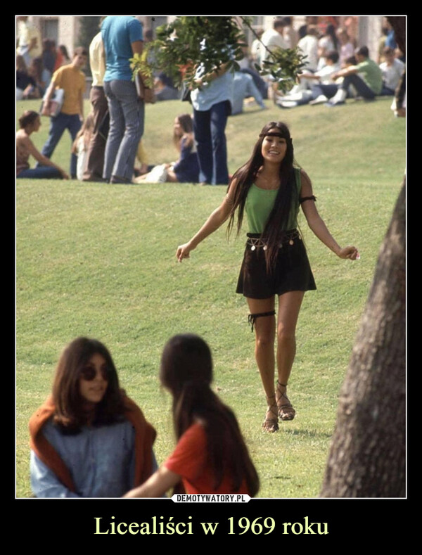 Licealiści w 1969 roku