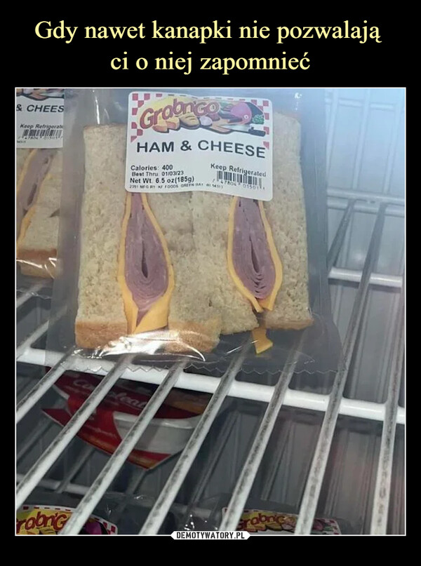  –  Ham & cheese
