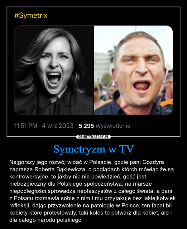 Symetryzm w TV