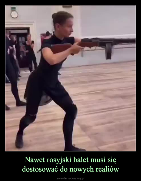 Nawet rosyjski balet musi się dostosować do nowych realiów –  