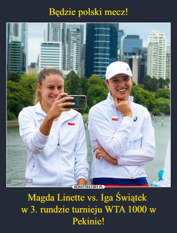 Magda Linette vs. Iga Świątek w 3. rundzie turnieju WTA 1000 w Pekinie! –  1245863138里