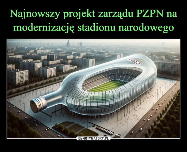 Najnowszy projekt zarządu PZPN na modernizację stadionu narodowego