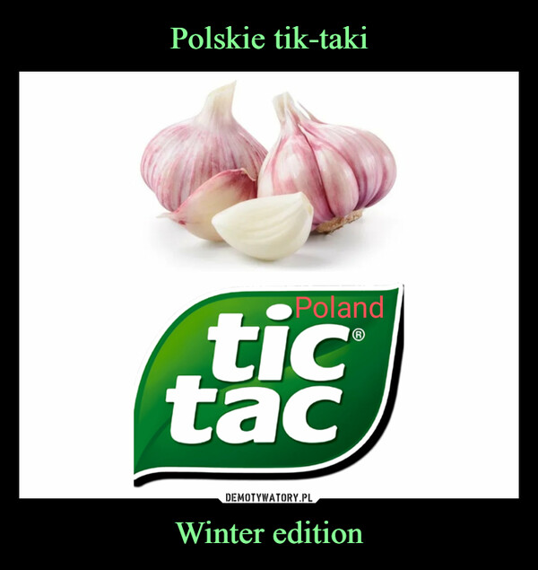 Polskie tik-taki Winter edition