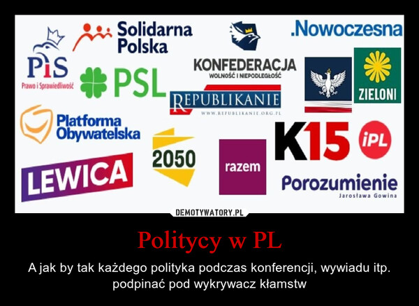 Politycy w PL