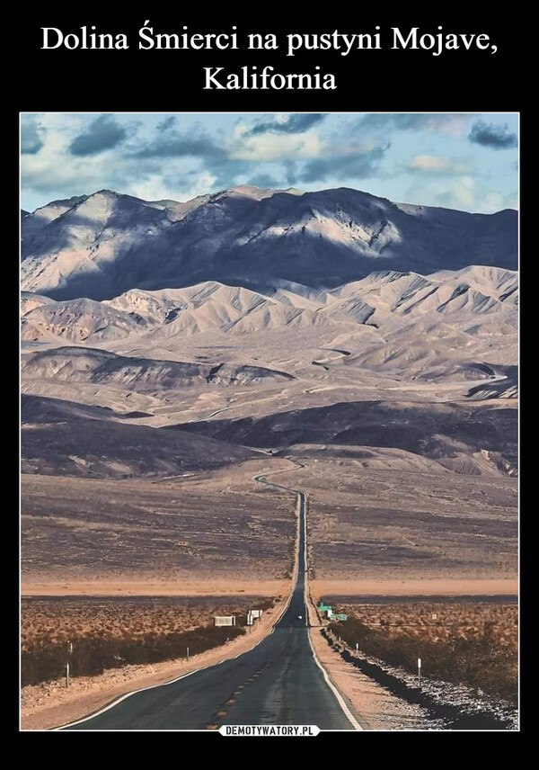 Dolina Śmierci na pustyni Mojave, Kalifornia