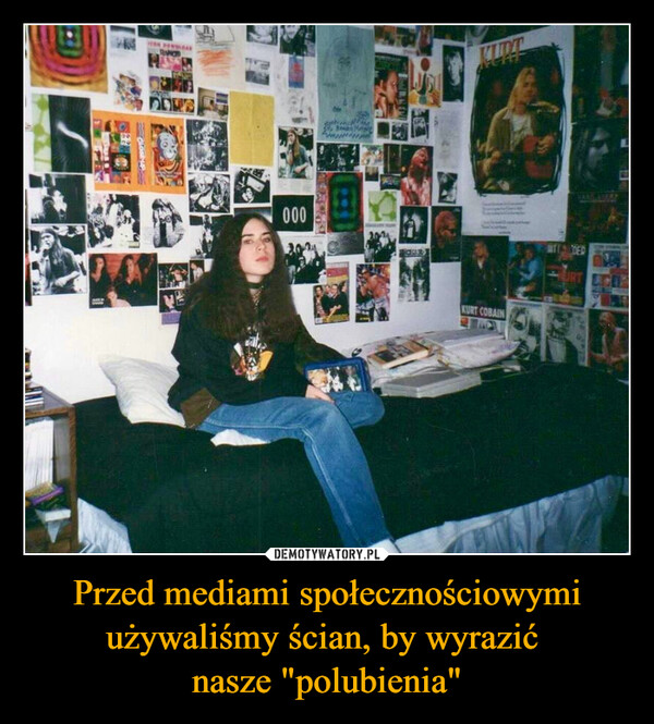 Przed mediami społecznościowymi używaliśmy ścian, by wyrazić nasze "polubienia" –  CLOSE-UP000KIDTICHTKURT COBAINWITH DEDURT